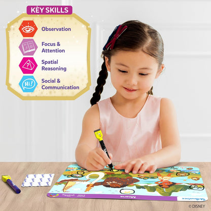 Skillmatics Search and Find Disney Princess Educational Game - Reusable Preschool Learning Activities, Perfect for Toddlers & Kids Who Love Toys, Art & Crafts, Gifts for Boys & Girls Ages 3, 4, 5, 6 Nirvana Guru