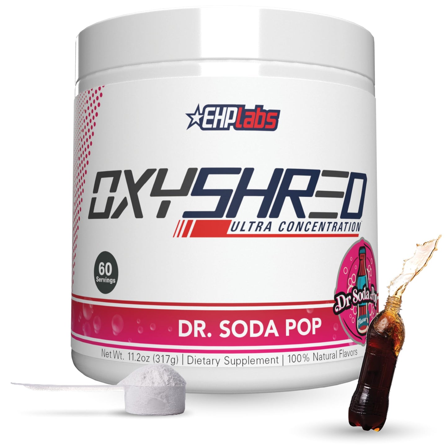 EHP Labs OxyShred Pre Workout Powder - Preworkout Powder with L Glutamine & Acetyl L Carnitine, Energy Boost Drink - Mango, 60 Servings Nirvana Guru