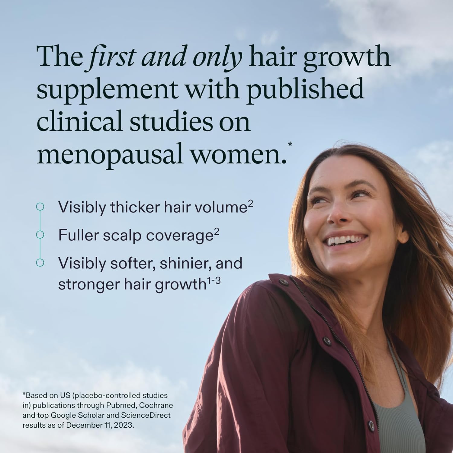 Nutrafol Women's Balance Hair Growth Supplements, Ages 45 and Up, Clinically Proven for Visibly Thicker Hair and Scalp Coverage, Dermatologist Recommended - 1 Month Supply Nirvana Guru
