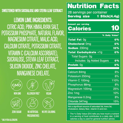 TREVI™ Sugar Free Electrolytes - Drink Mix Hydration Powder Packets - 28 Count - Variety Pack 1