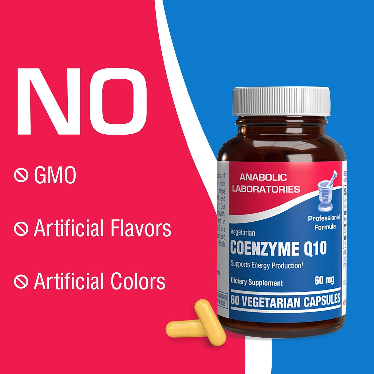 High Absorption CoQ10 Supplement - Clinical Formula Coenzyme Q10 60mg for Skin Heart Energy Antioxidant and Brain Support - Easy to Swallow - Made in The USA in cGMP Facilities - 60 Servings Nirvana Guru