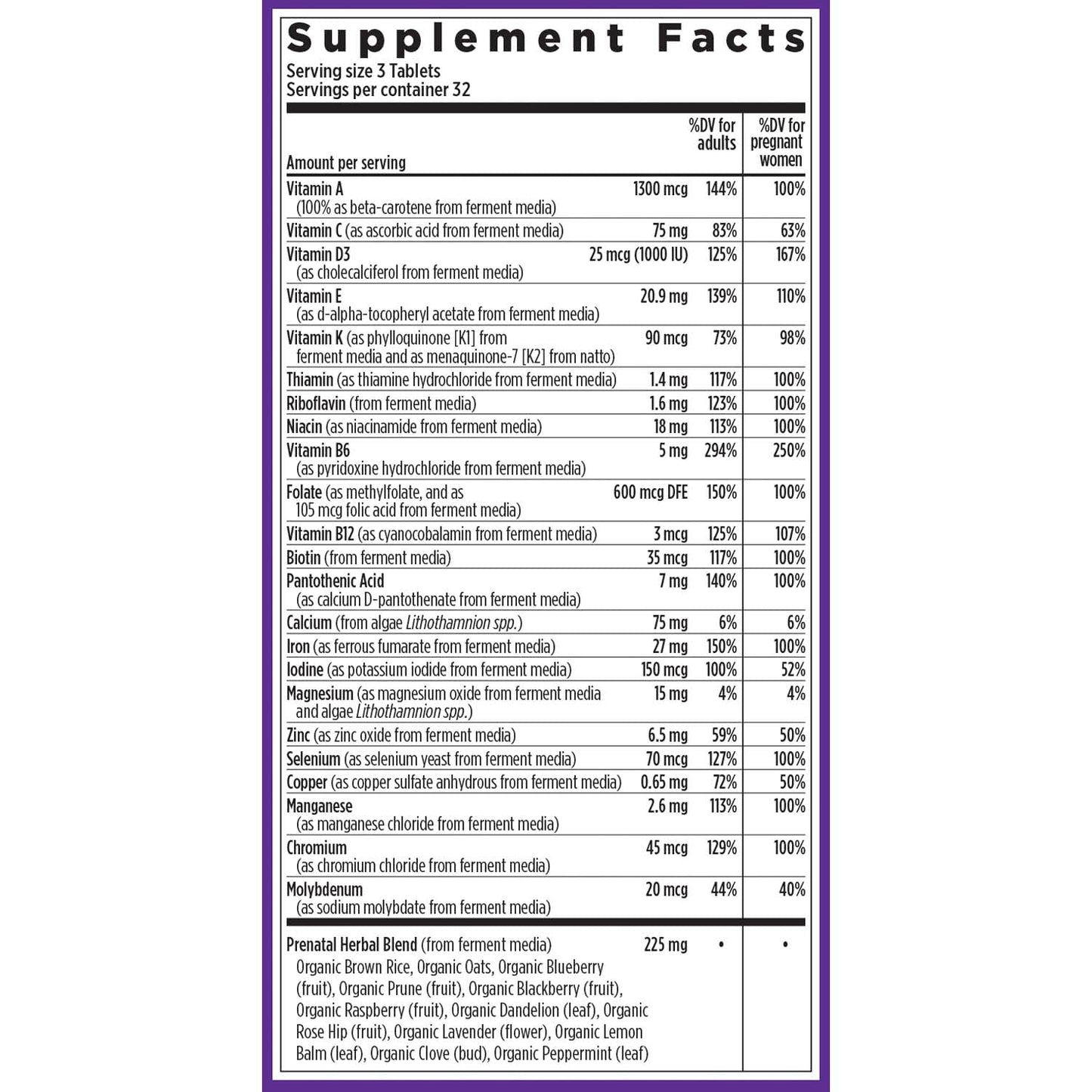 New Chapter Advanced Perfect Prenatal Vitamins, 270ct, Made with Organic, Non-GMO Ingredients for Healthy Baby & Mom - Folate (Methylfolate), Whole-Food Fermented Iron, Vitamin D3 + Ginger Nirvana Guru