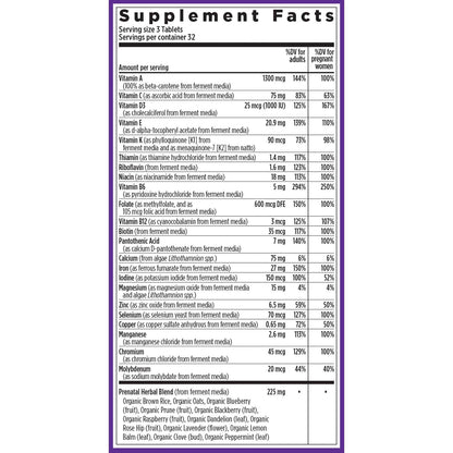 New Chapter Advanced Perfect Prenatal Vitamins, 270ct, Made with Organic, Non-GMO Ingredients for Healthy Baby & Mom - Folate (Methylfolate), Whole-Food Fermented Iron, Vitamin D3 + Ginger Nirvana Guru