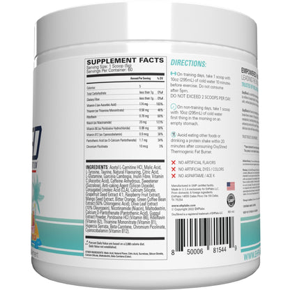 EHP Labs OxyShred Pre Workout Powder - Preworkout Powder with L Glutamine & Acetyl L Carnitine, Energy Boost Drink - Mango, 60 Servings Nirvana Guru