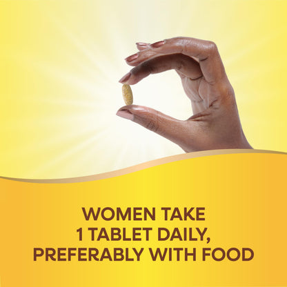 Nature's Way Alive! Women's Daily Ultra Multivitamin, High Potency Formula, Promotes Energy Metabolism and Muscle Function*, with Methylated B12, 60 Tablets - Nirvana Guru