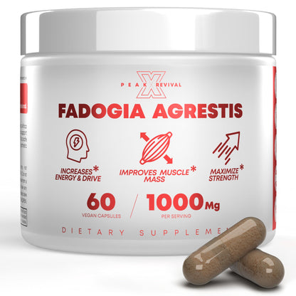 Turkesterone & Tongkat Ali 1000mg Supplement - 500mg Ajuga Turkestanica Per Serving Increase Stamina, Lean Muscle Growth & Recovery - Made in The USA (60 Capsules)