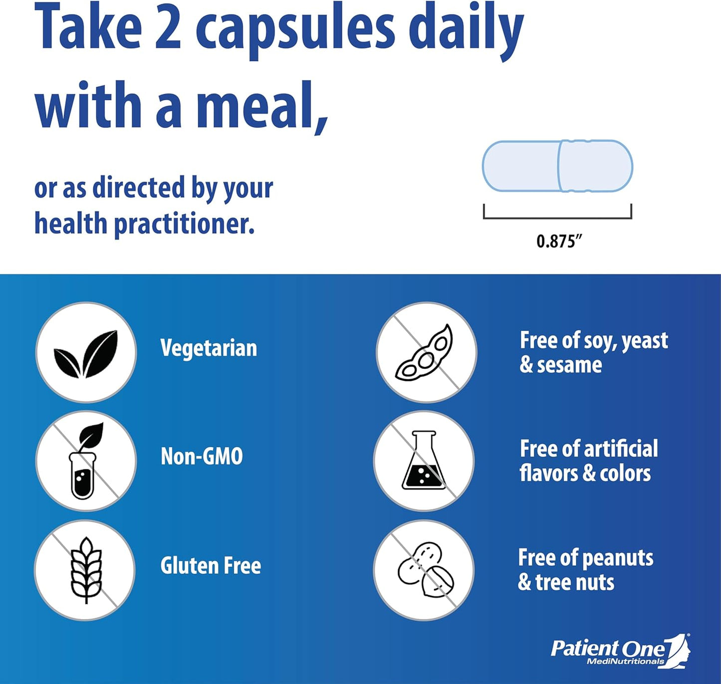 Patient One MuscleCare | Supplement to Help Soothe Muscle Cramps and Tension* | with Magnesium, Passion Flower, Valerian and More | 180 Capsules - Nirvana Guru