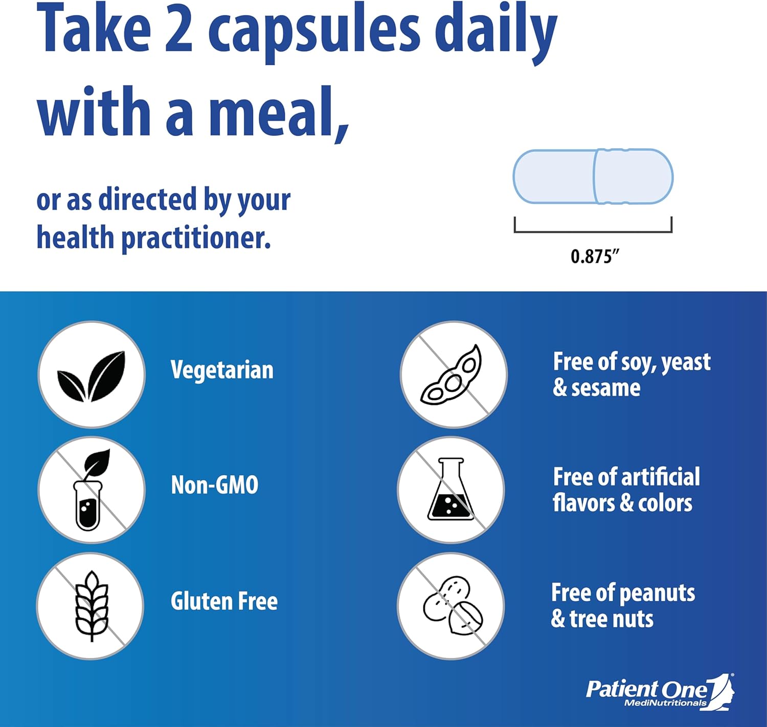 Patient One MuscleCare | Supplement to Help Soothe Muscle Cramps and Tension* | with Magnesium, Passion Flower, Valerian and More | 180 Capsules - Nirvana Guru