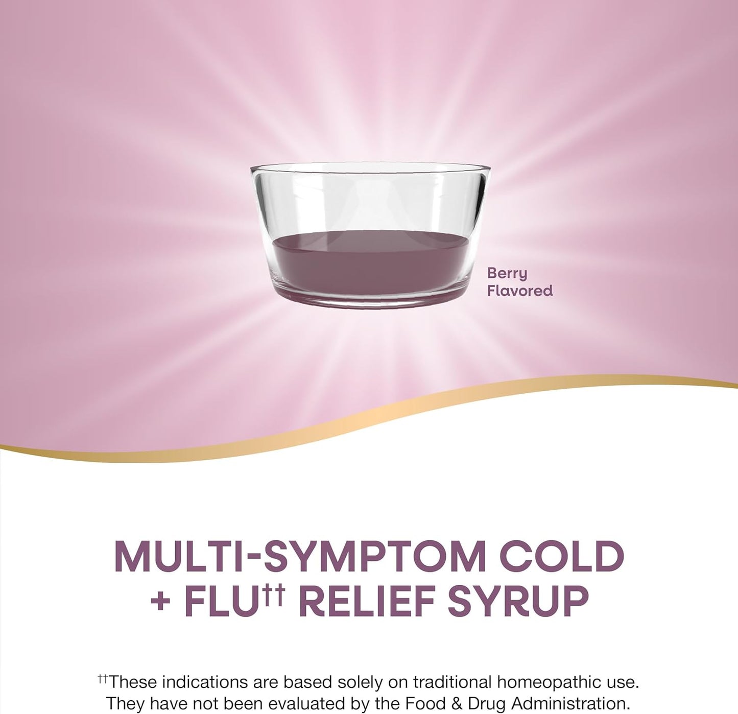 Nature's Way Cold + Flu Relief Syrup*, Umcka, Sore Throat, Cough, Congestion, Fever*, Body Aches*, Phenylephrine Free, Homeopathic, Non-Drowsy, Berry Flavored, 4 Fl Oz (Packaging May Vary) - Nirvana Guru