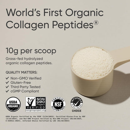 Sports Research Organic Collagen Peptides Unflavored - Nirvana Guru