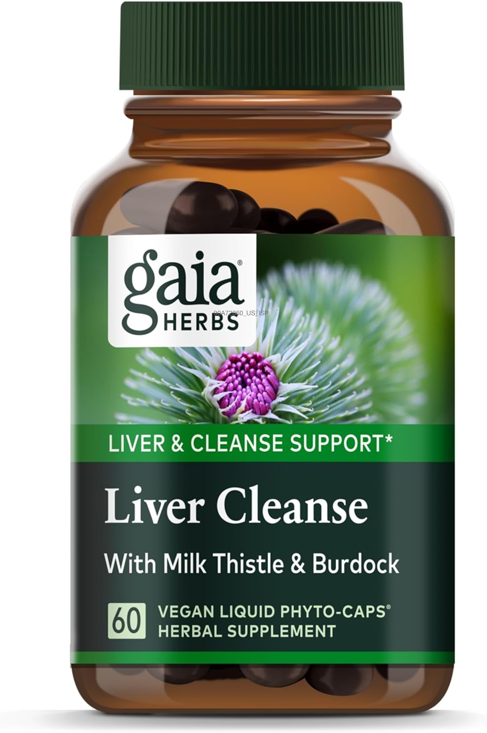 Gaia Herbs Liver Cleanse - Liver Health Support Herbal Supplement with Milk Thistle, Burdock, Turmeric Curcumin, Dandelion, and More - 60 Vegan Liquid Phyto-Caps (30 Servings) - Nirvana Guru