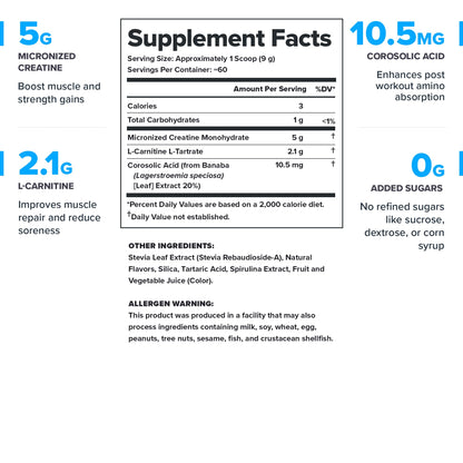 LEGION Recharge Post Workout Drink - Micronized Creatine Monohydrate Natural Post Workout Recovery Drink - Muscle Builder & Recovery Booster Post Workout Supplements (Strawberry Lemonade, 30 Servings) Nirvana Guru
