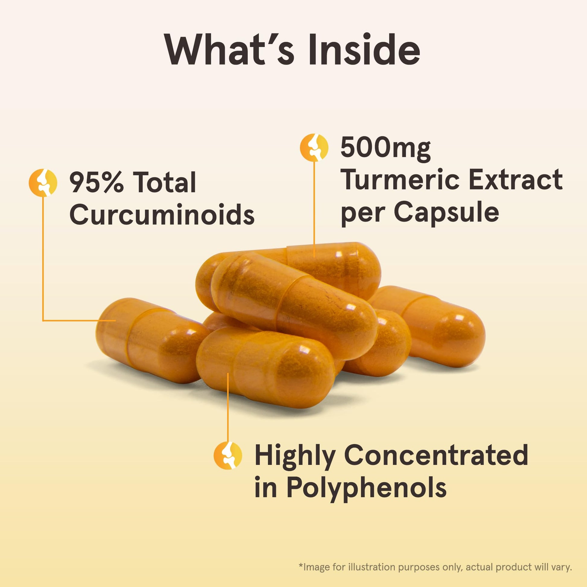 Jarrow Formulas Turmeric Curcumin Supplement - Curcumin 95, Turmeric Supplements, 500 mg for Antioxidant & Joint Support, 120 Capsules - Nirvana Guru