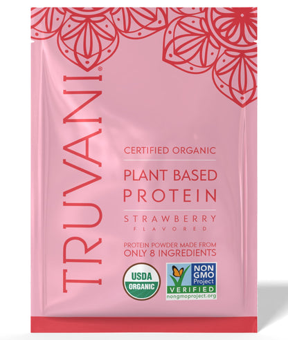 Truvani Vegan Protein Powder | Vanilla | 20g Organic Plant Based Protein | 18 Servings | Keto | Gluten & Dairy Free | Low Carb | No Added Sugar