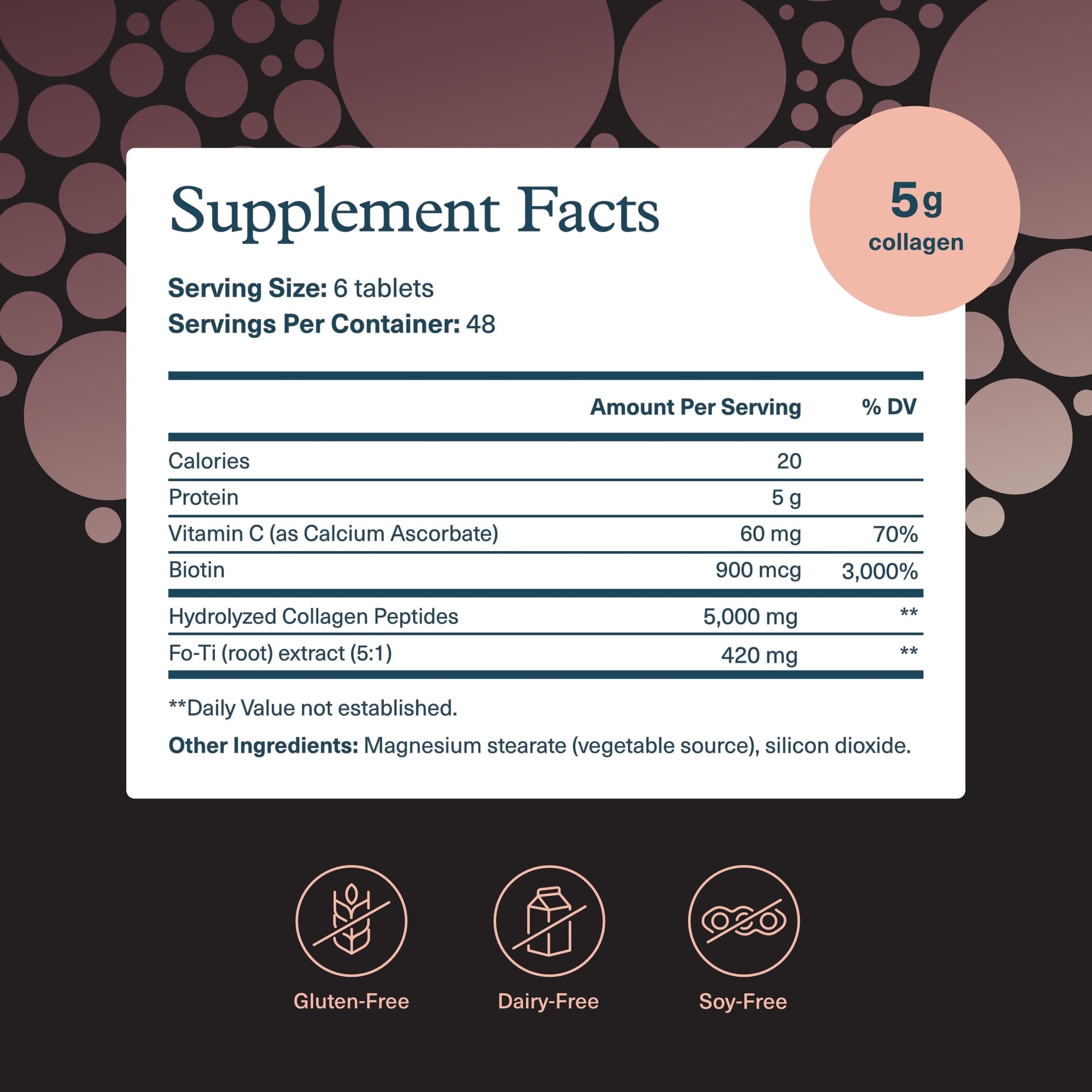 Youtheory Men's Collagen - 5,000 mg Collagen - Daily Supplement for Men - for Hair & Skin Support* - Gluten, Soy & Dairy Free - 290 Tablets - Nirvana Guru