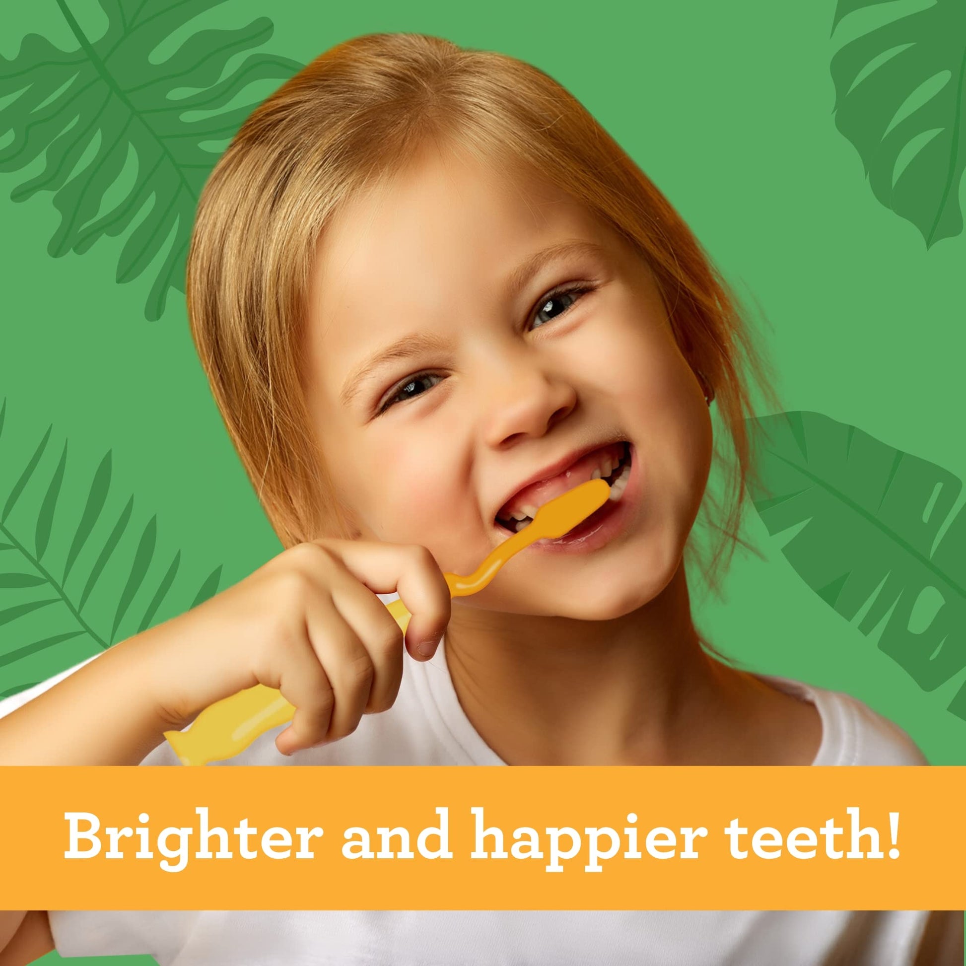 GuruNanda Kids Toothbrush with Suction Cup & Fun Animal Designs - Soft Bristles for Healthy Gums- Non-Slippery & Mess-Free Toothbrush, 3+ Age- 4 Count Nirvana Guru