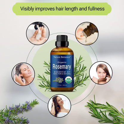 Organic Lavender Essential Oil 30 ml - Pure Natural Oils for Diffuser, Aromatherapy, Skin & Hair Care - Aceite De Lavanda Orgánico - Nexon Botanics - Nirvana Guru