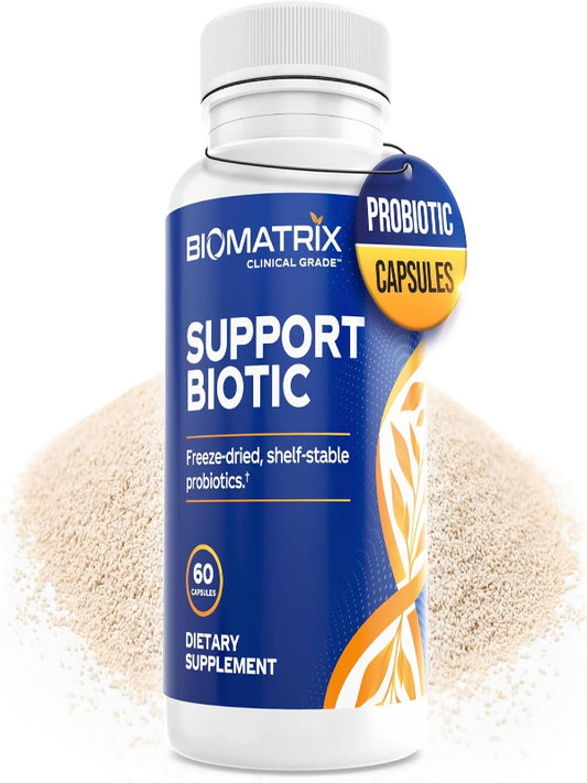 Saccharomyces boulardii Probiotic Supplement w/L. paracasei, L. rhamnosus, Bifidobacterium, Acidophilus – Prebiotic Complement – Temp-Stable, 30-60 Day Supply Nirvana Guru