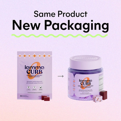 Lemme Curb Cravings Soft Chews - Manage Appetite, Support Metabolism & Lean Body w/Clinically Studied Chromium, Gymnema & B12 for Healthy Weight Management, Mixed Berry Nirvana Guru