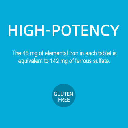 21st Century Slow Release Iron Tablets, 60 Count Nirvana Guru