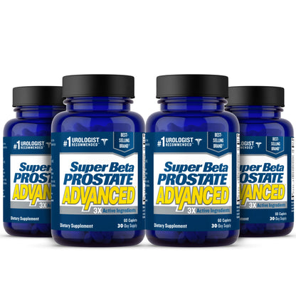 Advanced Prostate Supplement for Men – Reduce Bathroom Trips, Promote Sleep, Support Urinary Health & Bladder Emptying. Beta Sitosterol not Saw Palmetto. (60 Caplets, 1-Bottle) Nirvana Guru