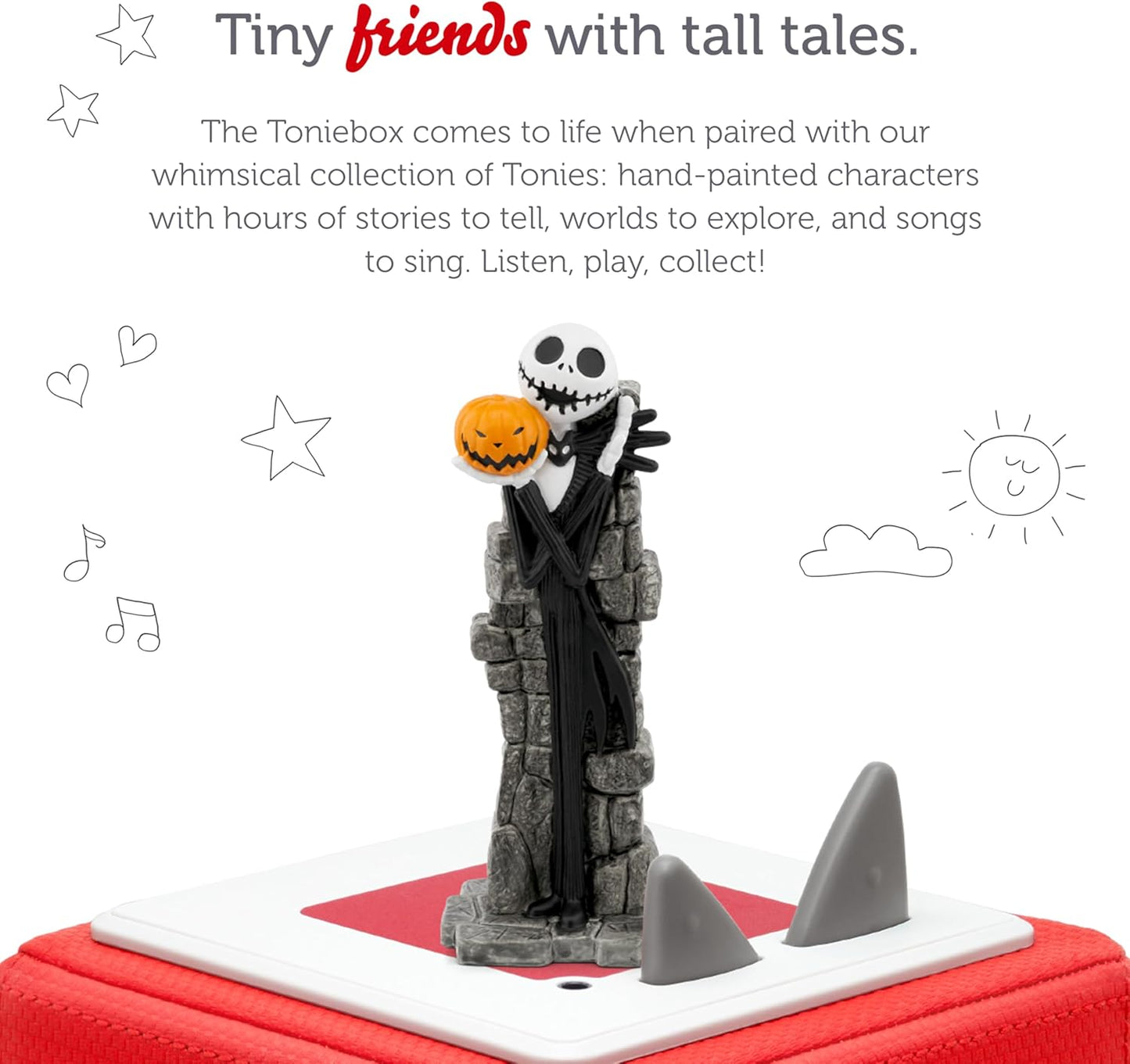 Tonies Jack Skellington Audio Toy Figurine from Disney's The Nightmare Before Christmas Nirvana Guru