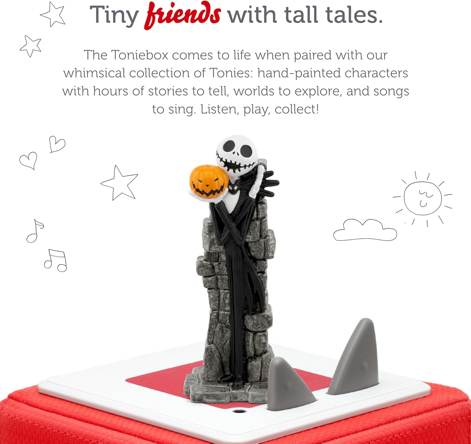 Tonies Jack Skellington Audio Toy Figurine from Disney's The Nightmare Before Christmas Nirvana Guru