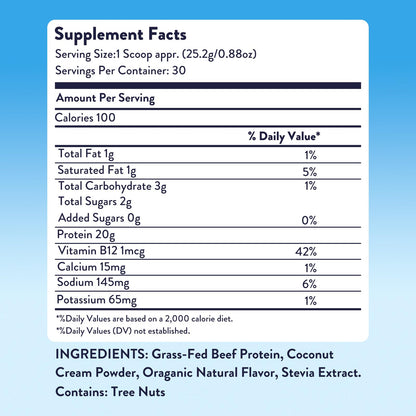 Equip Foods Prime Protein Powder | Clean, Grass Fed Beef Protein Isolate | Carnivore Protein Powder | Paleo, Keto Friendly | Gluten, Dairy Free | Helps Build & Repair Tissue | 30 Servings, Chocolate