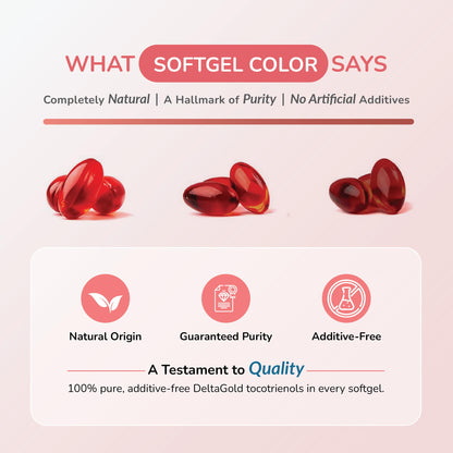 Eannatto Tocotrienols Vitamin E Supplements Tocopherol Free, Supports Immune Health, Non-GMO, Gluten Free & Antioxidant (125MG 60 Softgels) Nirvana Guru