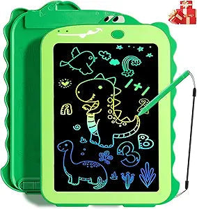LCD Writing Tablet for Kids, Colorful Toddlers Toys Drawing Board, Educational Kid Toys, Doodle Pad Dinosaur Toys for 2 3 4 5 6 7 8 Year Old Boys Girls Birthday Party Christmas Gifts,8.5inch nirvanaguru