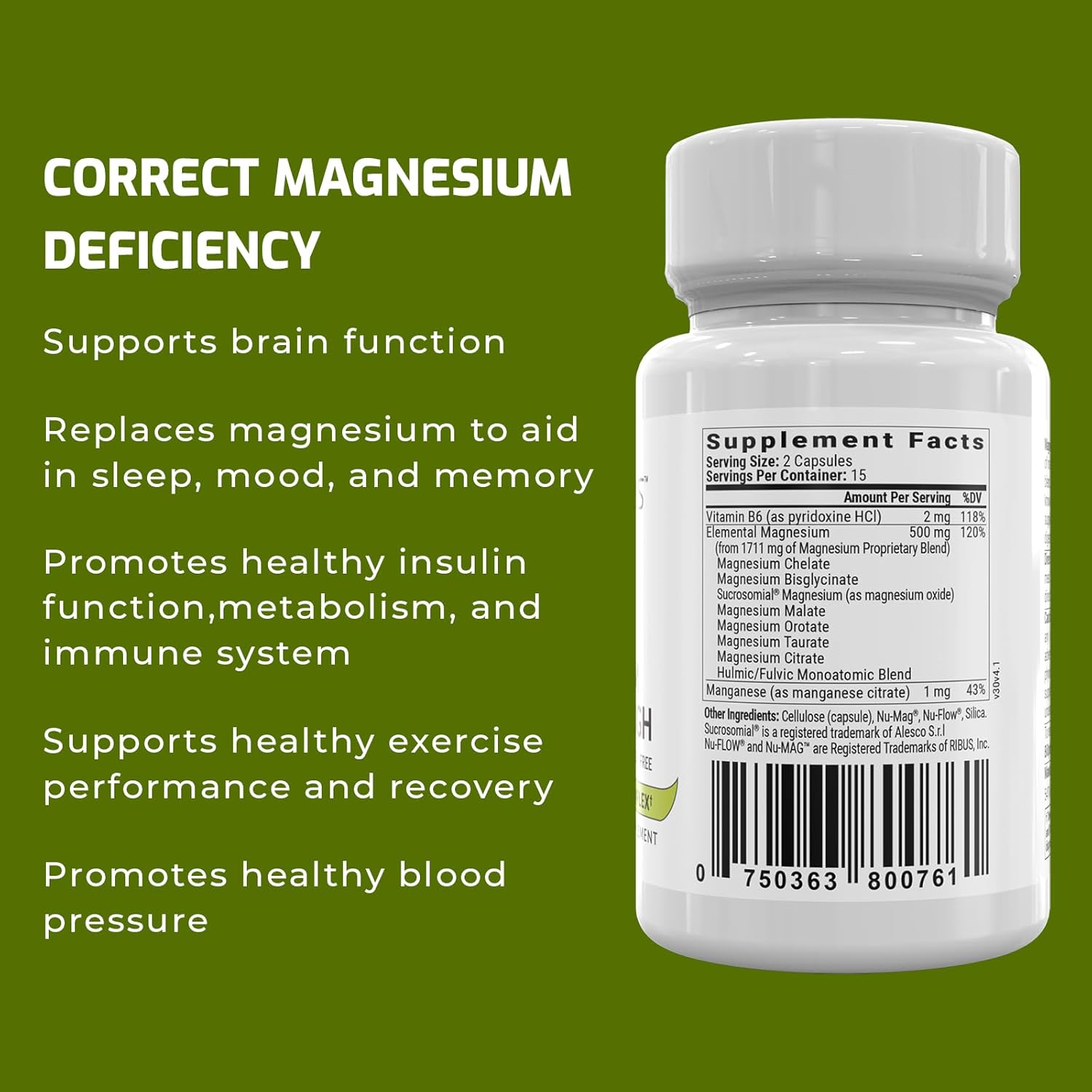BiOptimizers Magnesium Breakthrough 4.0, (30 Capsules) & Stress Guardian, (90 Capsules) - Natural Sleep, Brain, and Stress Support Supplement Bundle Nirvana Guru