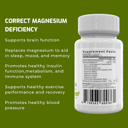 BiOptimizers Magnesium Breakthrough 4.0, (30 Capsules) & Stress Guardian, (90 Capsules) - Natural Sleep, Brain, and Stress Support Supplement Bundle Nirvana Guru