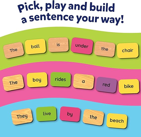 Skillmatics Learning Toys - Sentence Search, Fun Sentence Building Activity, Creative Word Play, Educational Toys for Kids, Gifts for Boys and Girls Ages 5, 6, 7, 8 nirvanaguru