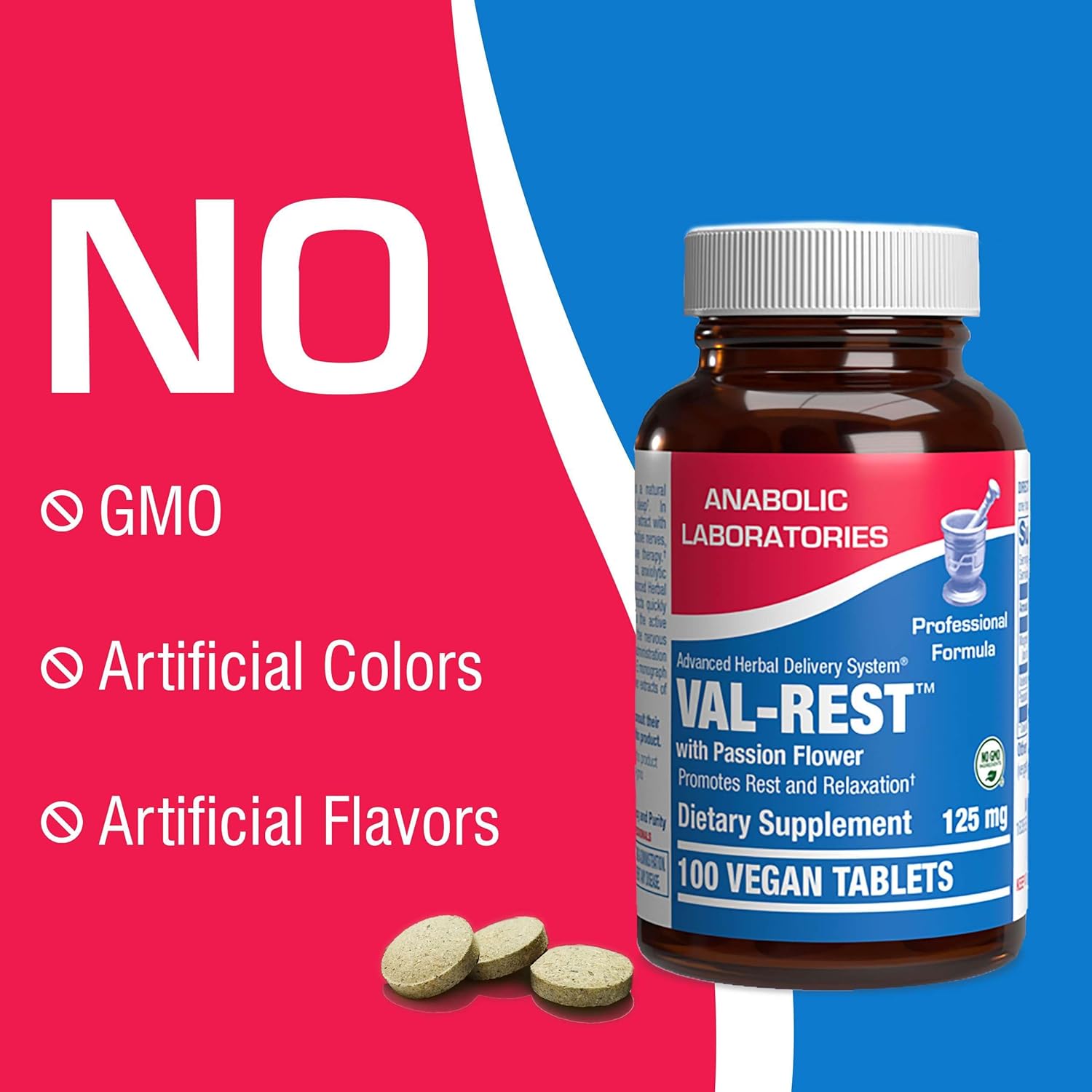 Valerian Root for Sleep and Relaxation - Gentle Magnesium Supplement for Sleep and Mood Support with Passion Flower and Valerian Root Extract - Vegan Non-GMO & Made in the USA - 100 Servings Nirvana Guru