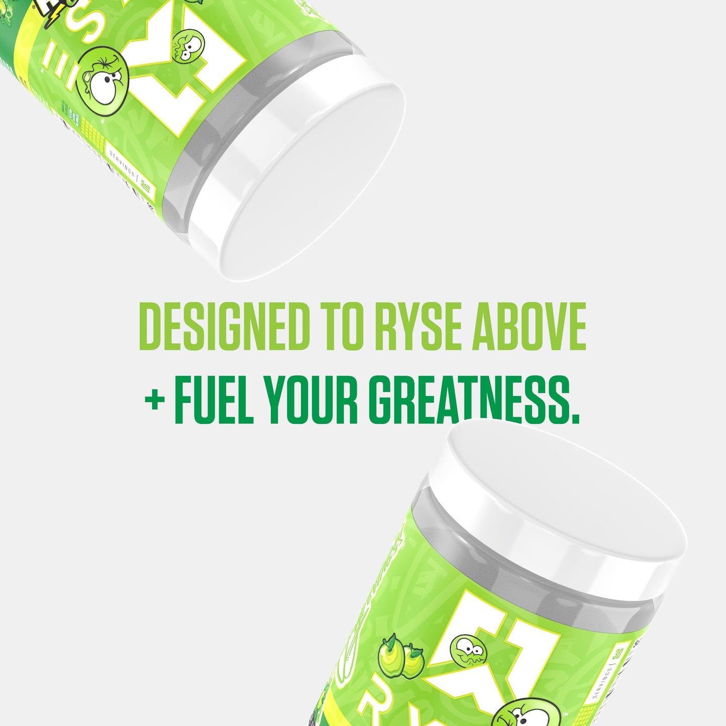 RYSE Loaded Pre Workout Powder - Ring Pop Cherry - Daily Pre-Workout for Men & Women with 325mg Caffeine, Beta Alanine, and Citrulline for Pump, Focus, and Energy - 30 Servings Nirvana Guru