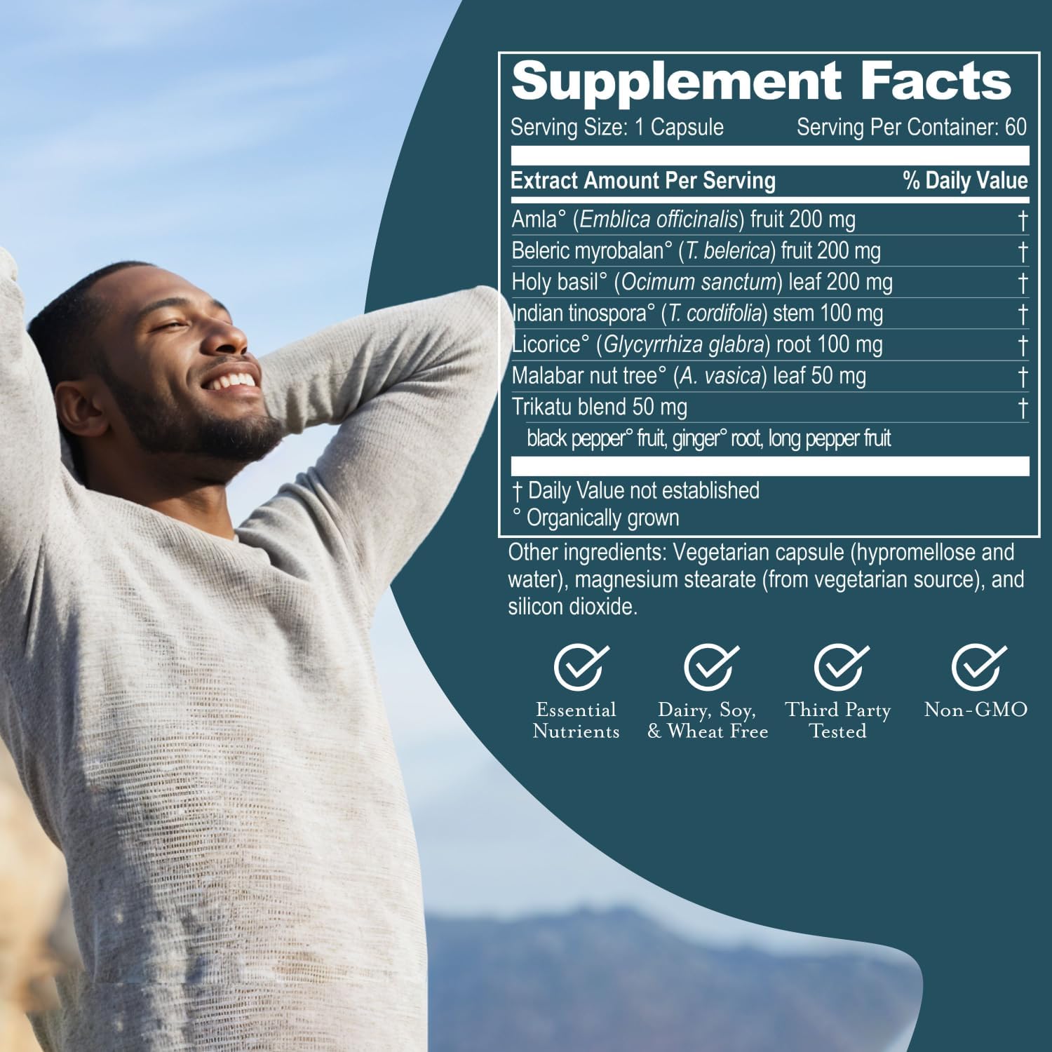 ruved Joylift, Uplifting Herbal Formula with Saffron, Berberine and St. John’s Wort, Promotes Calm and Positive Outlook, Ayurvedic Herbal Supplement, 60 Vegetarian Capsules. Nirvana Guru