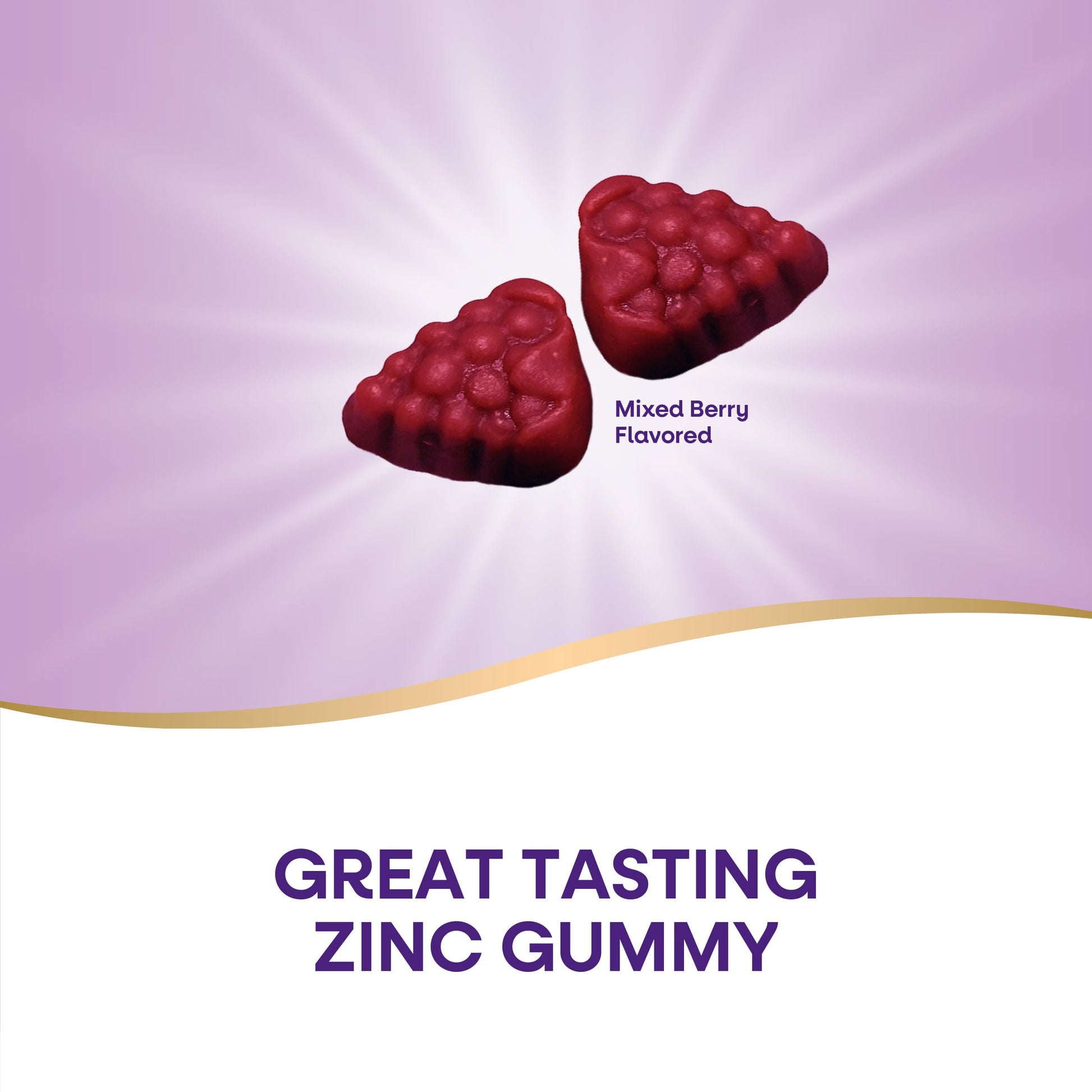 Nature's Way Zinc Gummies, Daily Immune Support Gummies*, 100% Daily Value Zinc per Gummy, Mixed Berry Flavored, 120 Gummies - Nirvana Guru