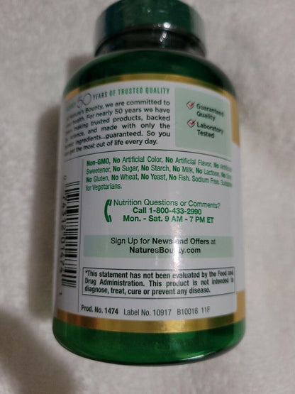Nature's Bounty Vitamin C, Supports a Healthy Immune System, Vitamin Supplement, 500mg, 250 Tablets Nirvana Guru