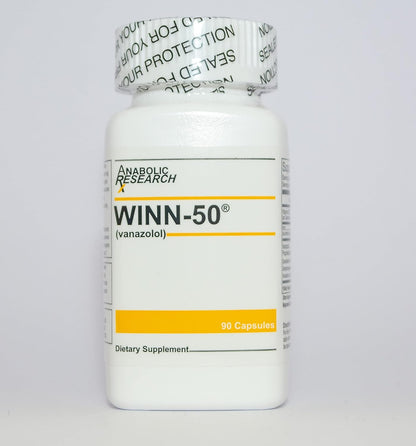 Winn-50 - Lean Physique, Strength, Definition and Improved Athleticism - 90 Capsules - 1 Month Supply Nirvana Guru