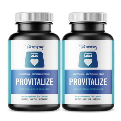 BB Company Provitalize | Probiotics for Women, Menopause | Joint Support, Sexy Midsection Curves, Digestive Health, Menopause Bloat | Turmeric Curcumin Moringa | Packaging Vary | 60 Ct