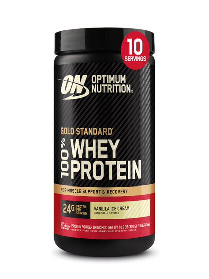 Optimum Nutrition Gold Standard 100% Whey Protein Powder, Double Rich Chocolate, 0.68 Pound (Pack of 1) - Nirvana Guru
