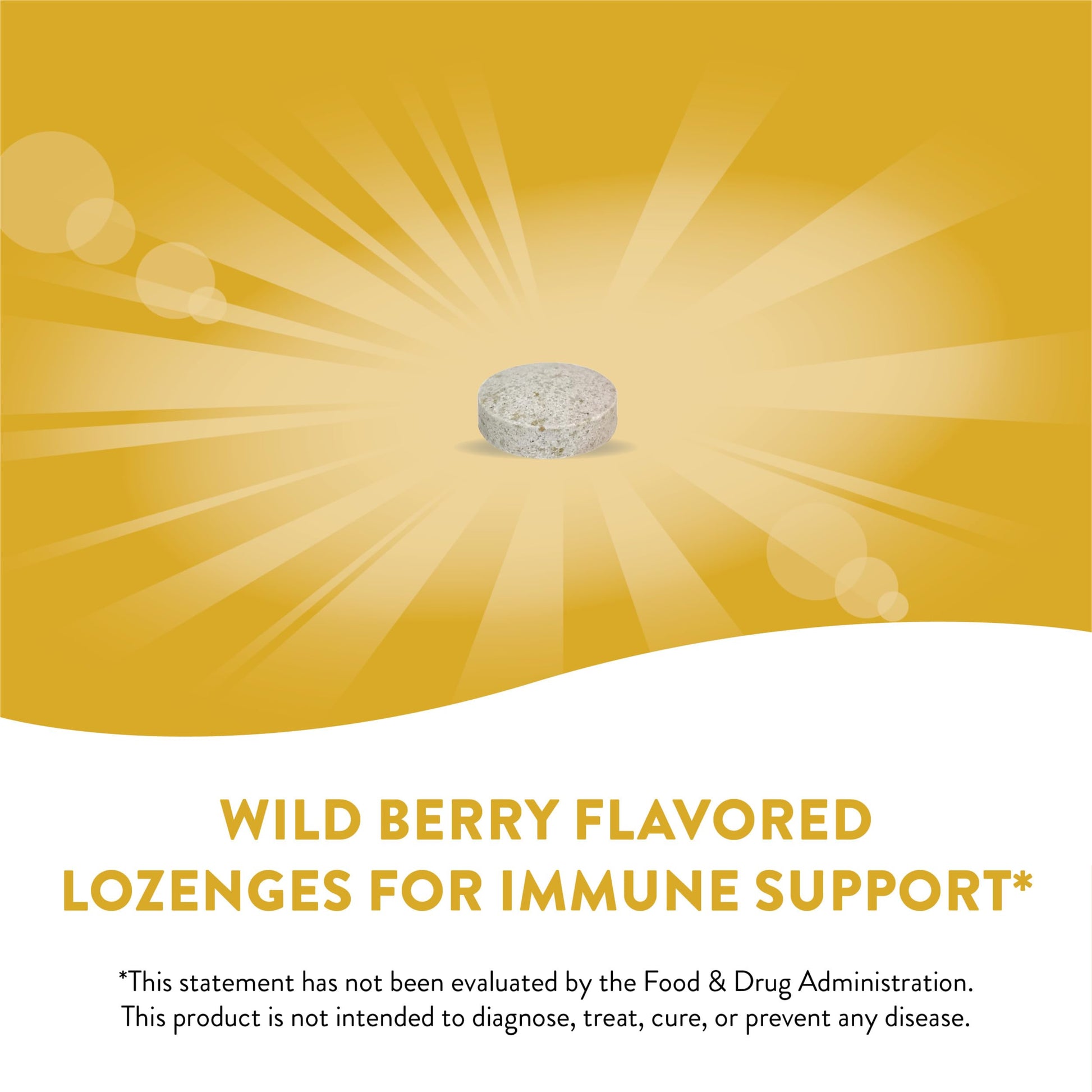 Nature's Way Zinc Lozenges with Vitamin C & Echinacea, Immune Support*, 23 mg of Zinc & 100 mg of Vitamin C per Serving, Wild Berry Flavored, 60 Lozenges (Packaging May Vary) - Nirvana Guru