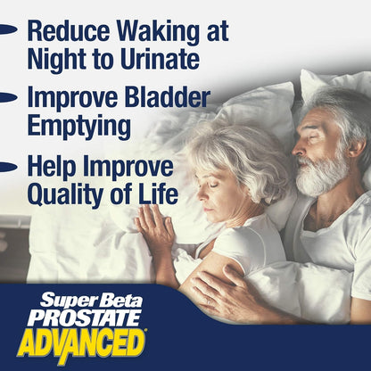 Advanced Prostate Supplement for Men – Reduce Bathroom Trips, Promote Sleep, Support Urinary Health & Bladder Emptying. Beta Sitosterol not Saw Palmetto. (60 Caplets, 1-Bottle) Nirvana Guru