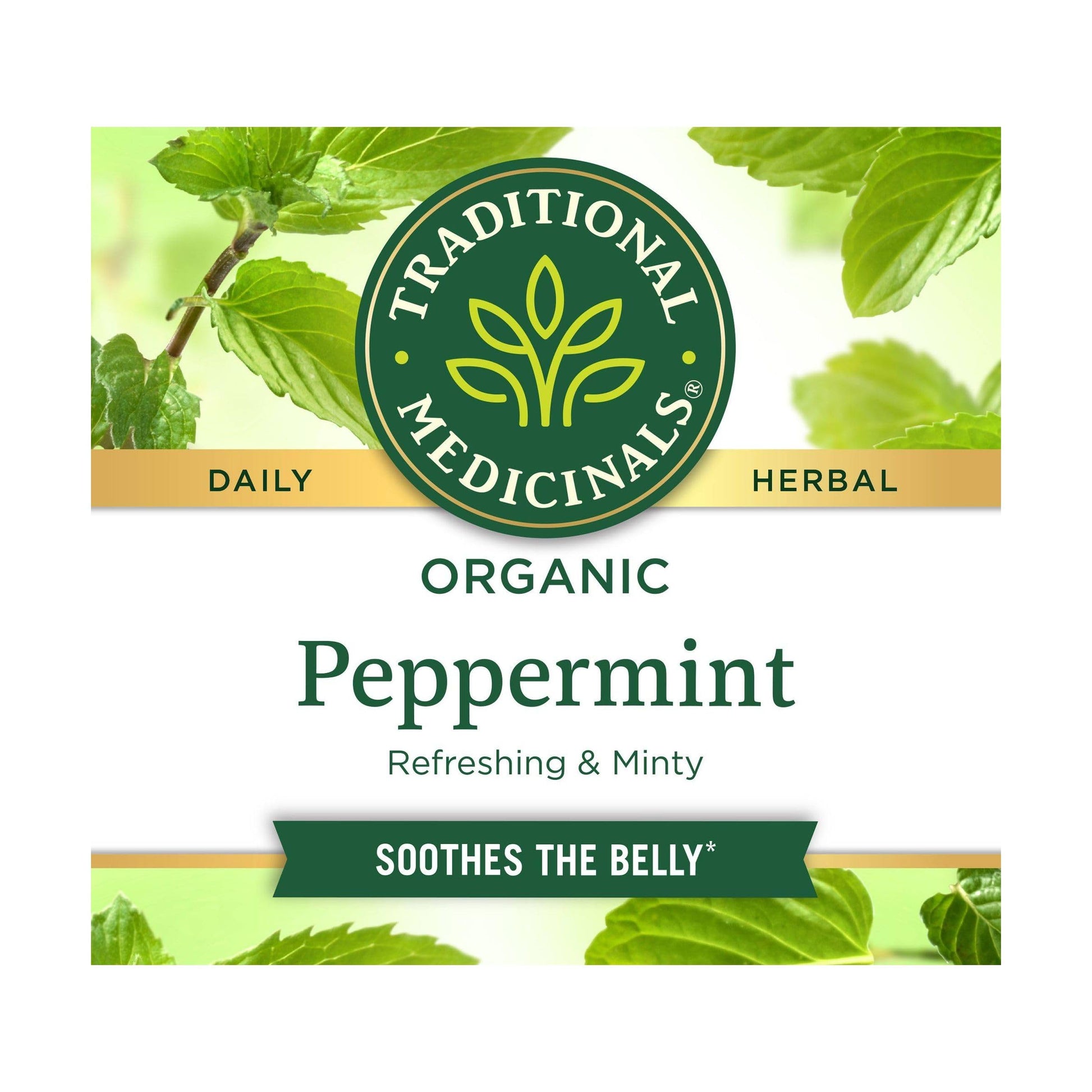 Traditional Medicinals Tea Peppermint Organic, 16 ct - Nirvana Guru