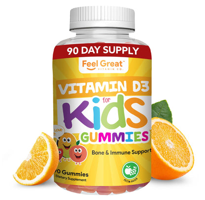 Feel Great Vitamin Co. Complete DHA Gummies for Kids | with Omega 3 6 9 + DHA, Vitamin C | Supports Healthy Brain Function, Vision & Heart Health | Gluten Free, Vegetarian | 60 Gummies Nirvana Guru