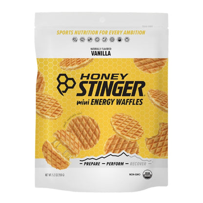 Honey Stinger Organic Honey Waffle Energy Stroopwafel for Exercise, Endurance and Performance Sports Nutrition for Home & Gym, Pre and Post Workout Box of 16 Waffles, 16.96 Ounce (Pack of 16)