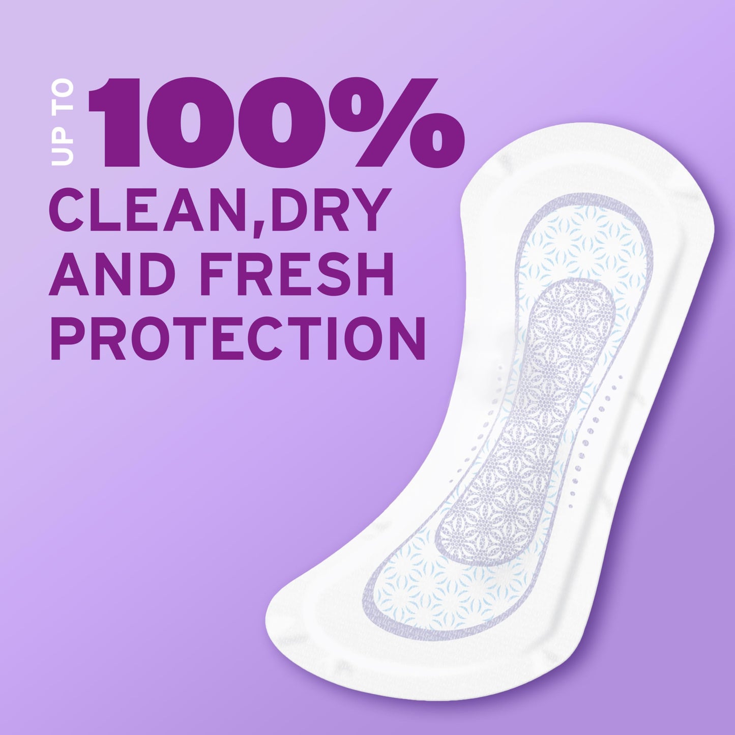 Poise Daily Liners, Incontinence Panty Liners, 2 Drop Very Light Absorbency, Regular Length, 48 Count of Pantiliners, Packaging May Vary