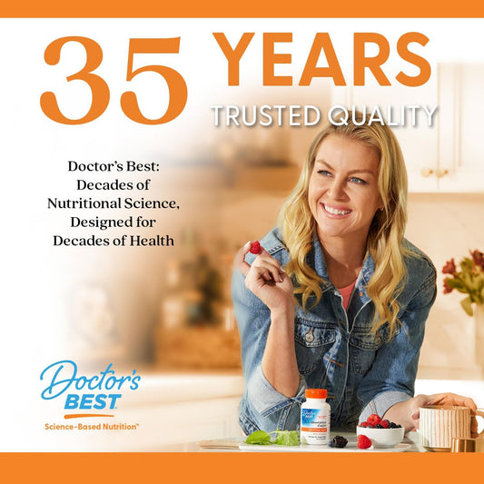 Doctors Best Nattokinase, 2000 Fus, Supports Cardiovascular Health, Non-GMO, Vegan 90 Veggie Caps - Nirvana Guru