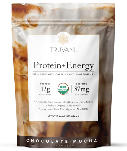 Truvani Vegan Protein Powder | Vanilla | 20g Organic Plant Based Protein | 18 Servings | Keto | Gluten & Dairy Free | Low Carb | No Added Sugar