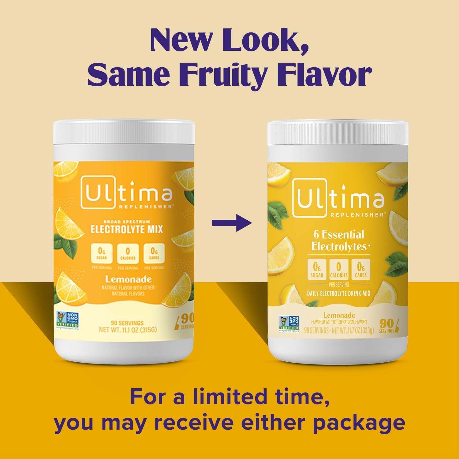 Ultima Replenisher Daily Electrolyte Powder Drink Mix – Sugar Free – Lemonade, 90 Servings – Hydration Powder with 6 Key Electrolytes and Trace Minerals – Keto Friendly, Vegan, Non-GMO - Nirvana Guru